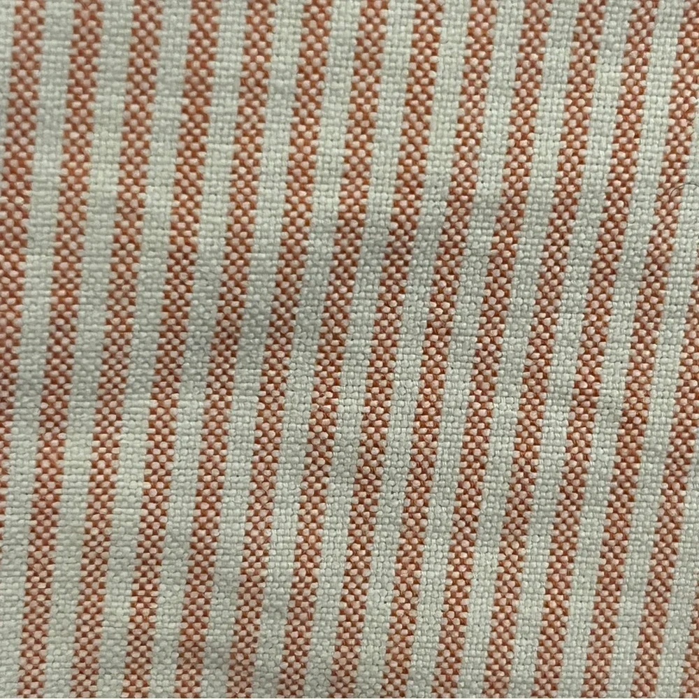 Polo Ralph Lauren orange and white stripe cotton button down long sleeve X-Large